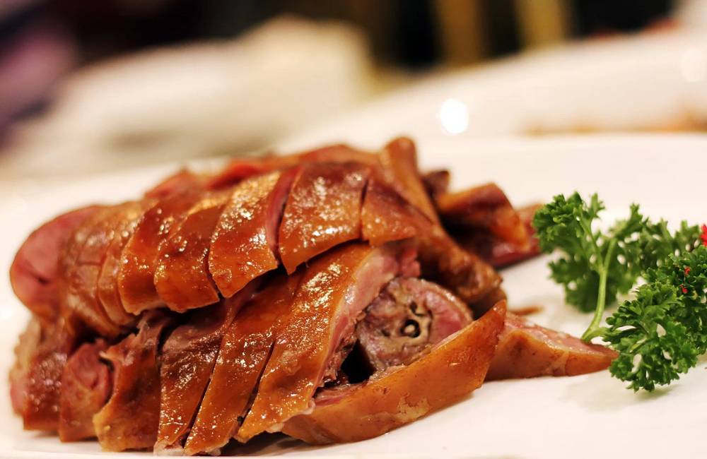 canard laqu&eacute; de p&eacute;kin