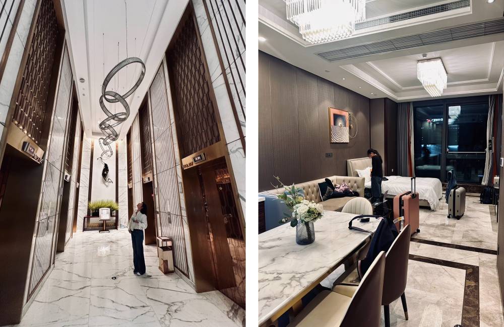 Chongqing, Jeifangbei, H&ocirc;tel