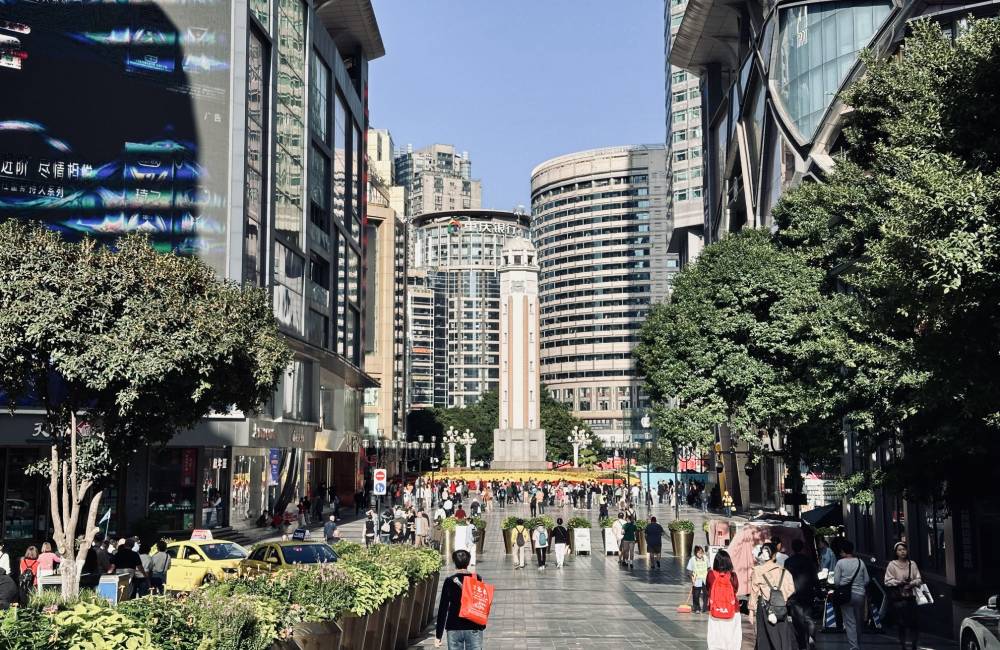 Chongqing, Jiefangbei