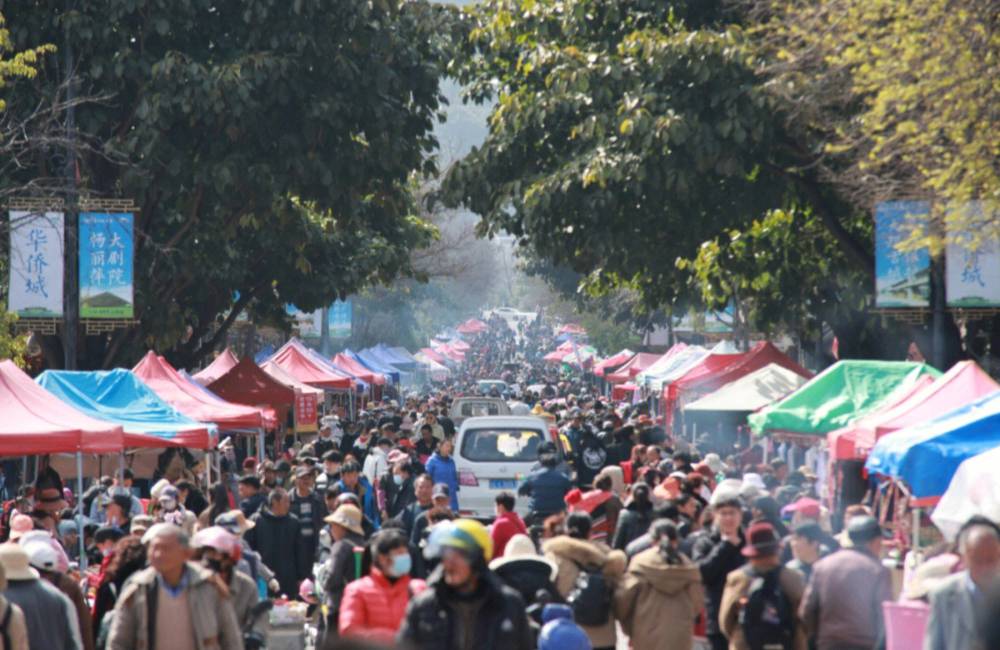 festival annuel de la rue de mars, Dali, Yunnan