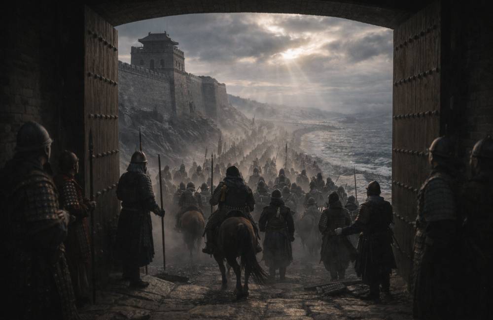 Passe de Shanhaiguan, Dynastie Ming, Mandchous
