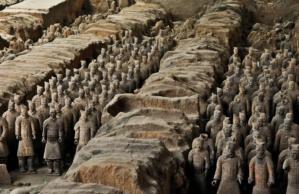 arm&eacute;e de terre cuite, xi'an
