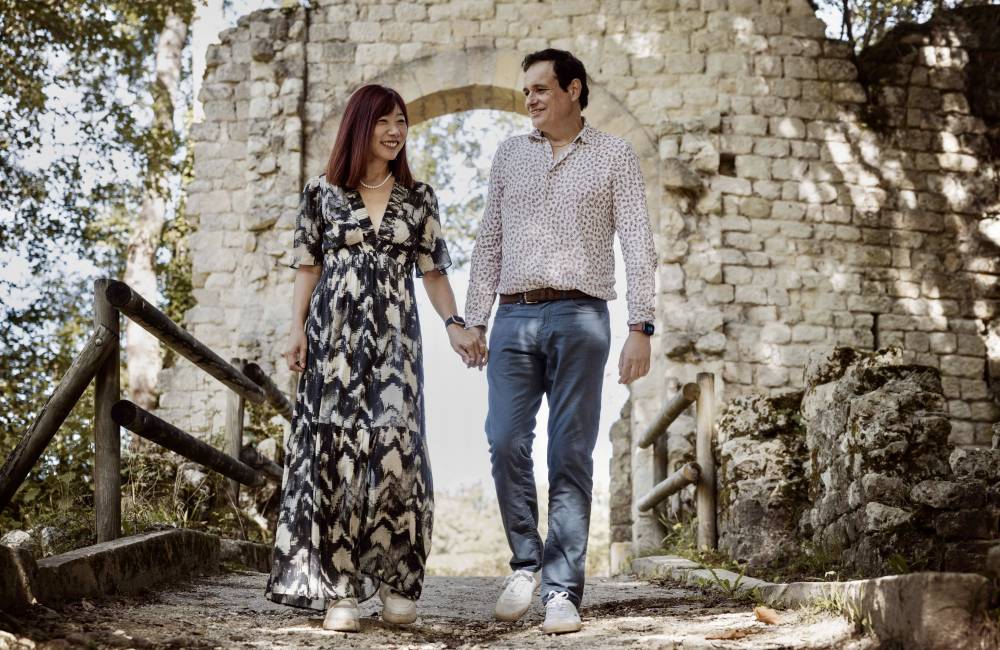 Christophe Durandeau et Haixia