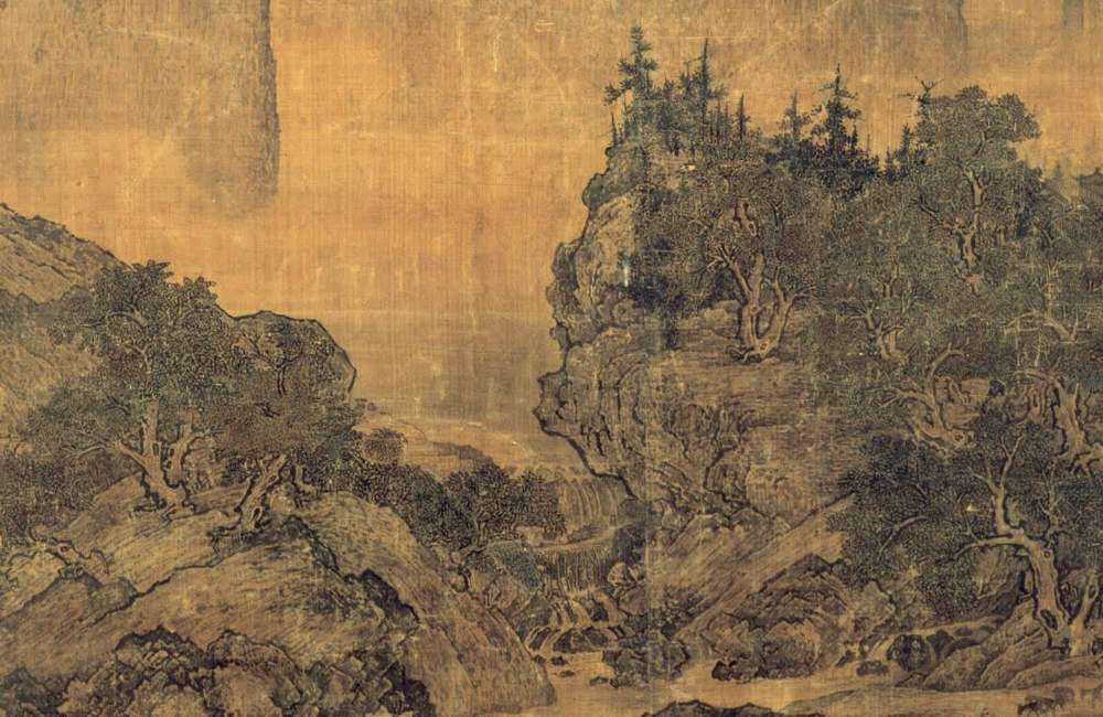 Fan Kuan, peinture, tenture