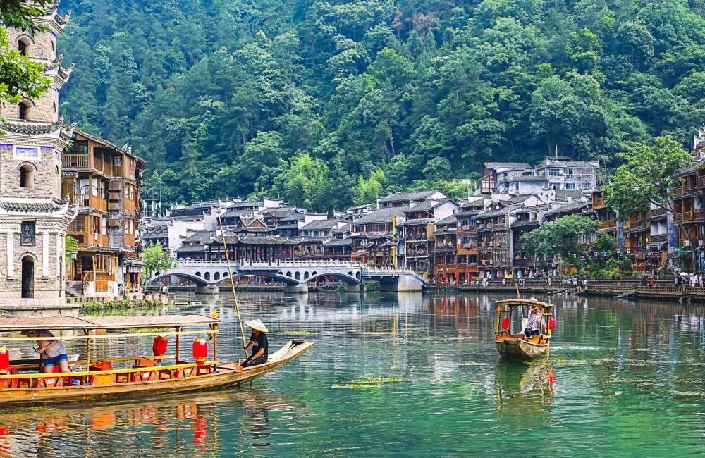 Fenghuang, une magnifique petite ville au bord de l'eau