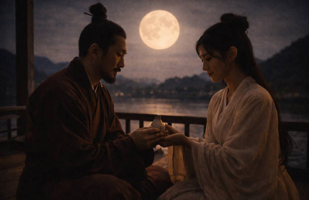 Hou Yi, Chang'e, l&eacute;gende de la mi-automne