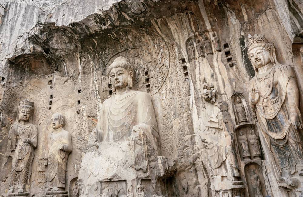 Grottes de Longmen, Henan