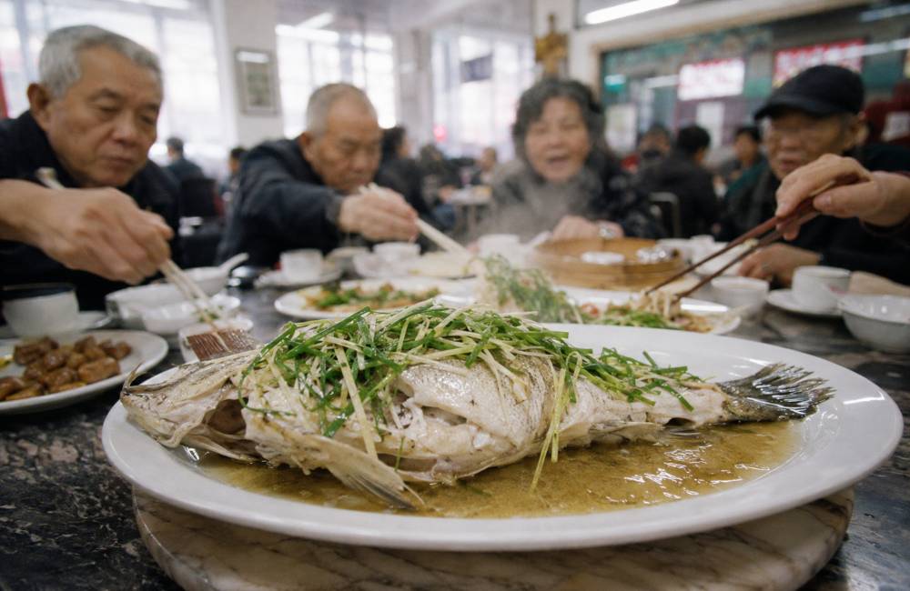restaurant, poisson, Guangdong