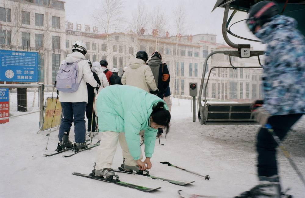 Skier dans le hebei