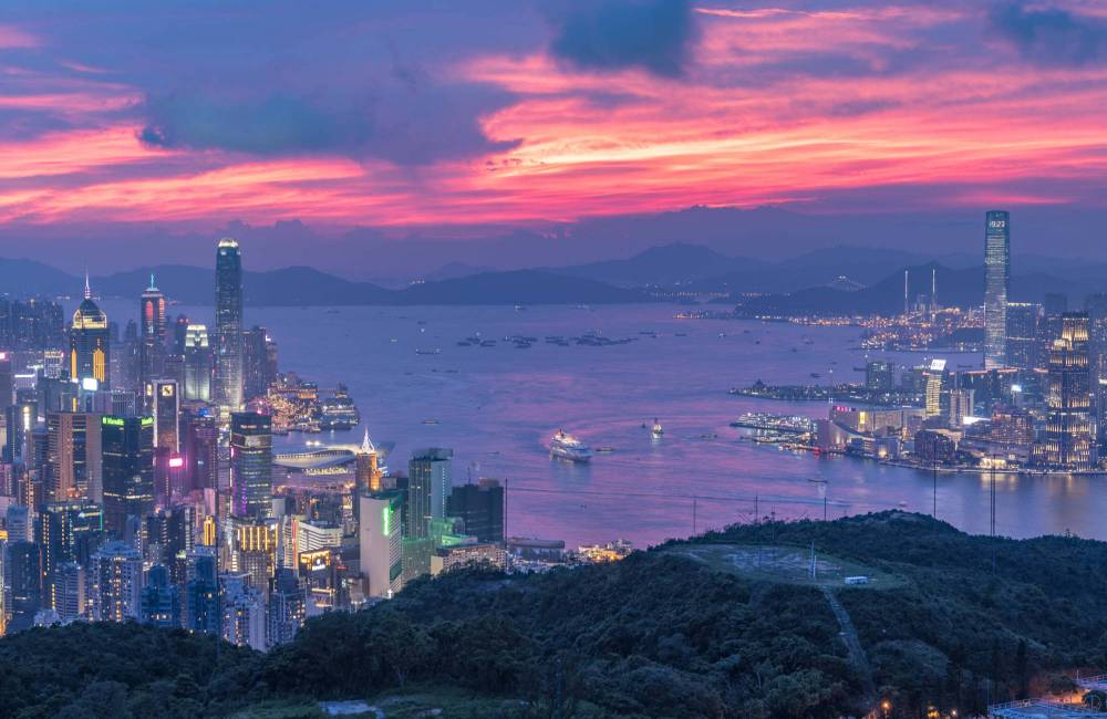Port Victoria &agrave; Hong Kong