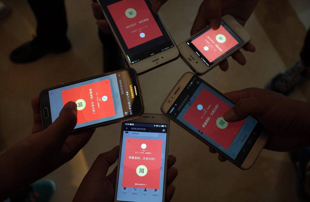 Envoyer des H&oacute;ngbāo avec Wechat