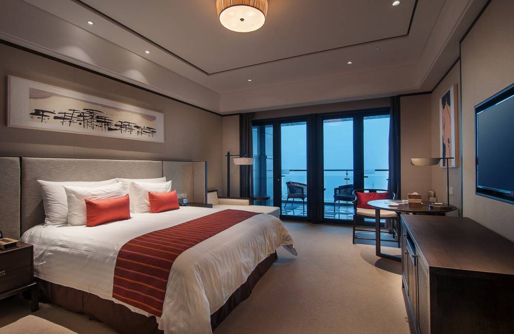 Chambre d'h&ocirc;tel en Chine