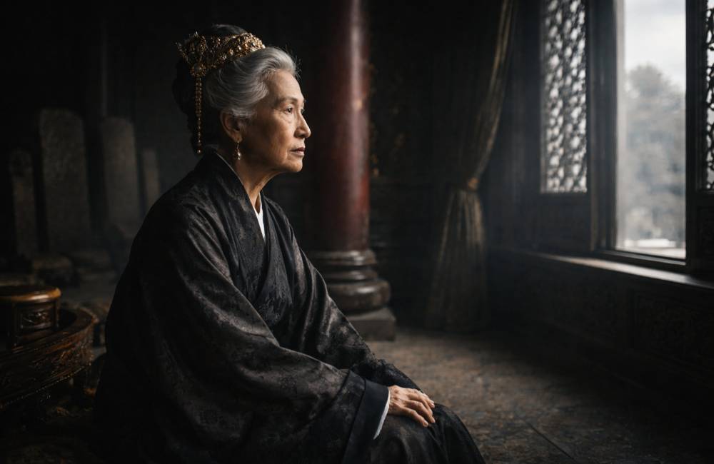 imp&eacute;ratrice chinoise &acirc;g&eacute;e