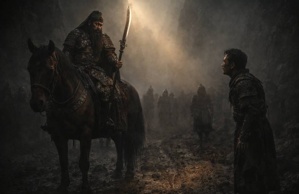 Guan Yu, Trois royaumes