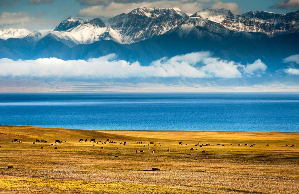 lac sayram, Xinjiang