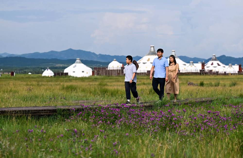 Mongolie int&eacute;rieure, prairie