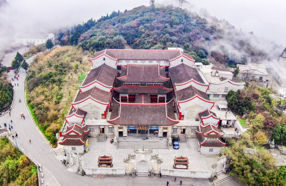 temple de Shangfeng, Hunan