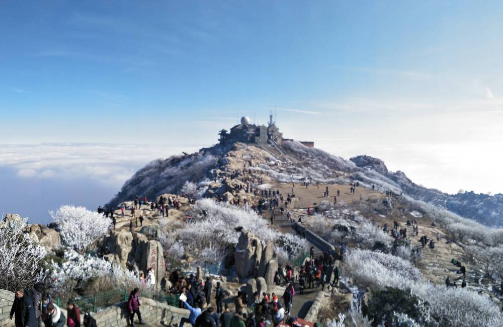 mont tai, shandong