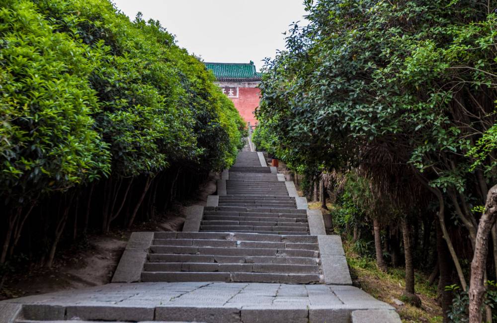 Monter vers le Mont Wudang