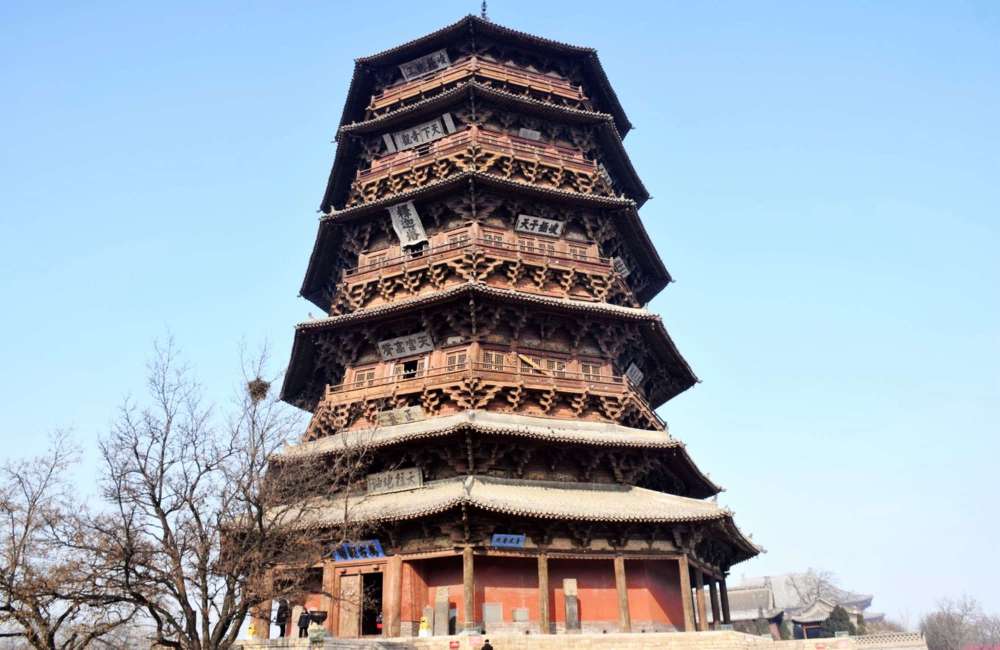 Pagode de Yingxian, Shanxi