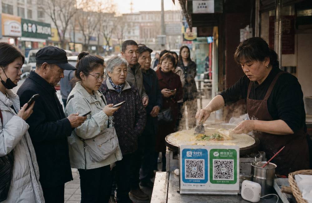 Pourquoi les Chinois payent tous avec leur téléphone