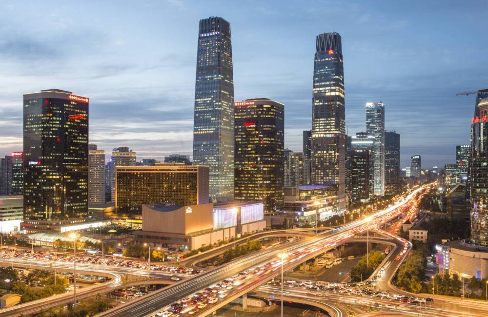 Quartier des affaires de Pékin