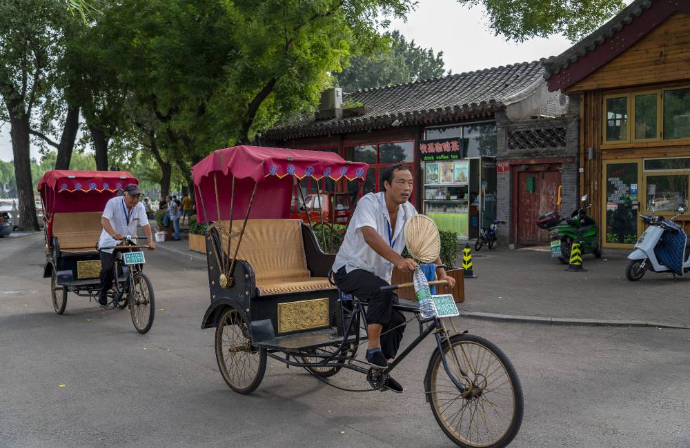 Balade en pousse-pousse dans les hutongs de P&eacute;kin