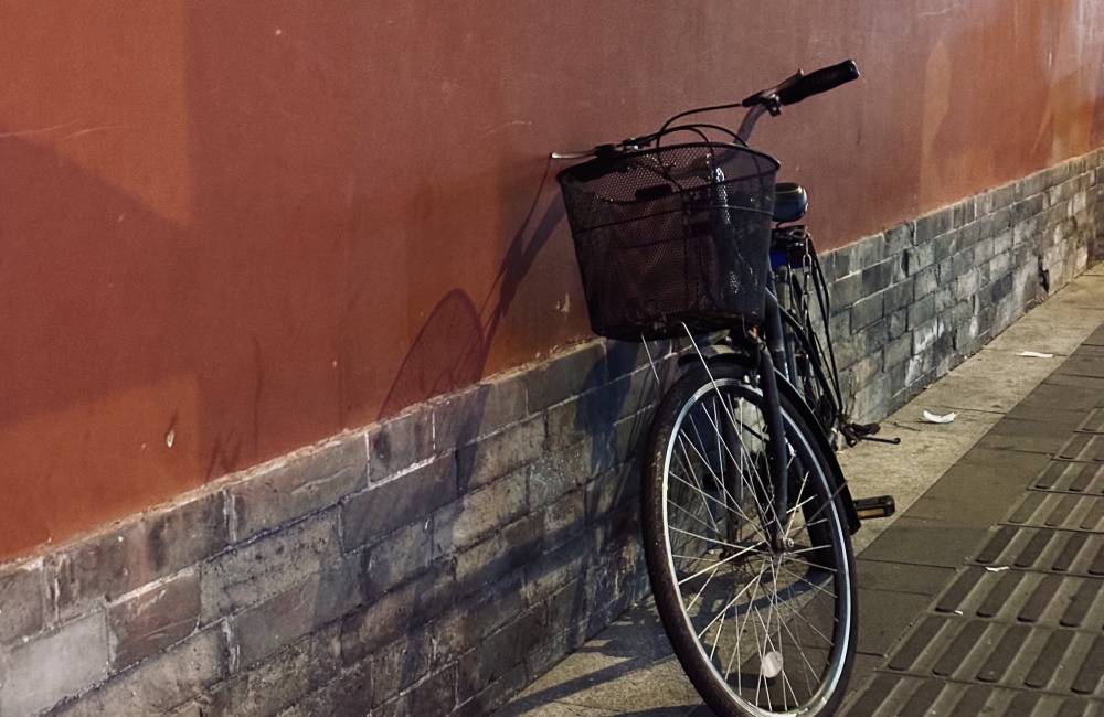 p&eacute;kin, hutong, v&eacute;lo