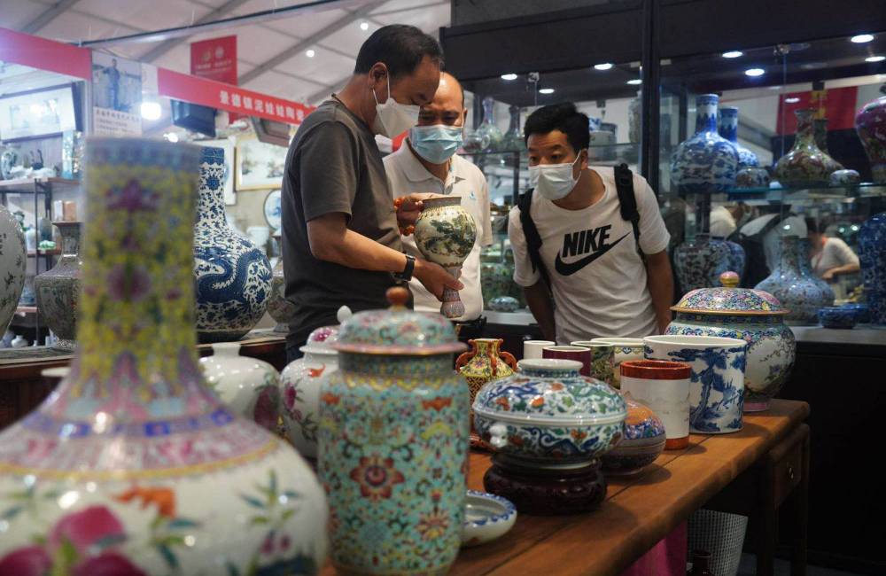 March&eacute; de Panjiayuan &agrave; P&eacute;kin