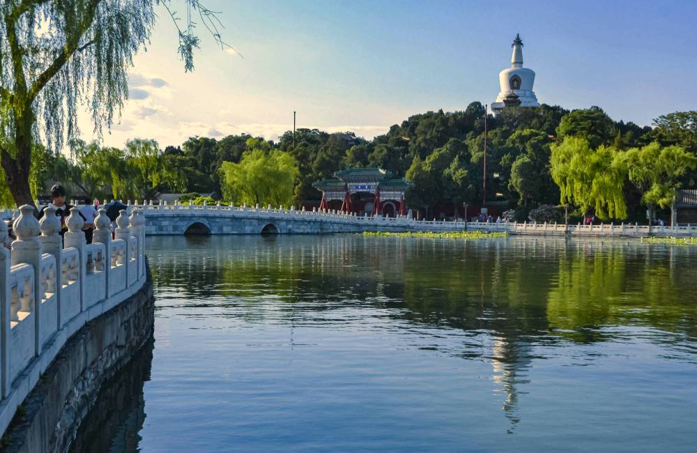 Parc Beihai, lac, Dongcheng, P&eacute;kin