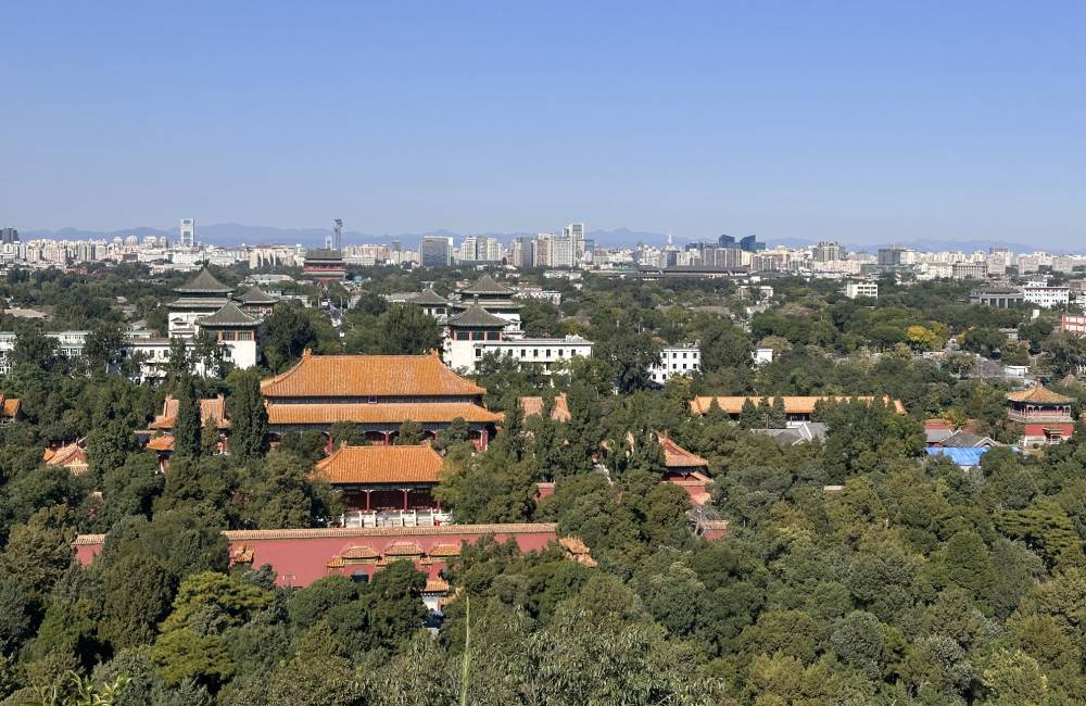 Parc Jingshan, tour du tambour, P&eacute;kin
