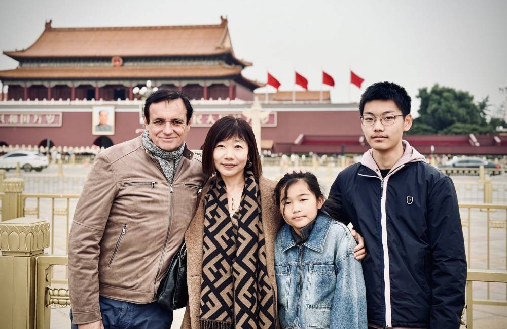 Christophe Durandeau, Famille P&eacute;kin, Place Tian'amen
