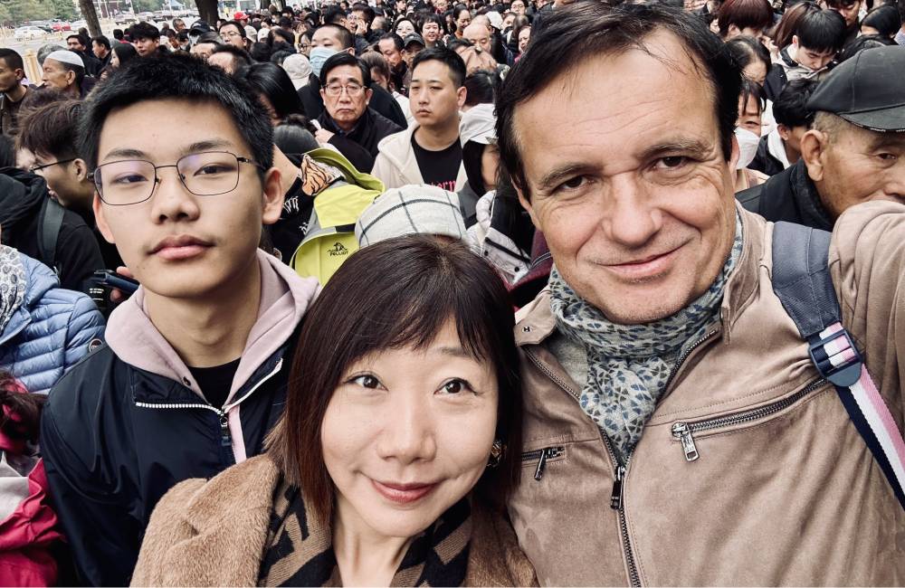 Christophe Durandeau, P&eacute;kin, place tian'anmen, contr&ocirc;les de s&eacute;curit&eacute;