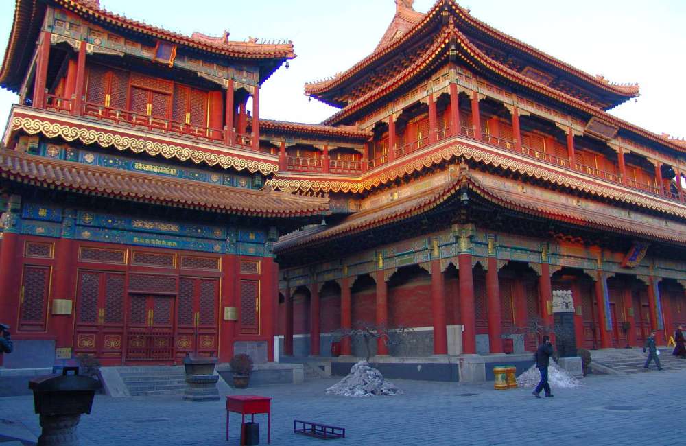 Yonghegong, temple des lamas, temple bouddhiste, P&eacute;kin