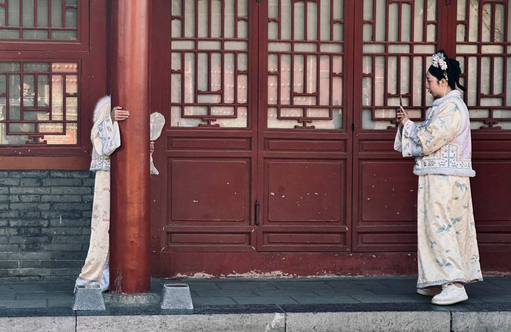 Cit&eacute; interdite, tenues traditionnelles chinoises