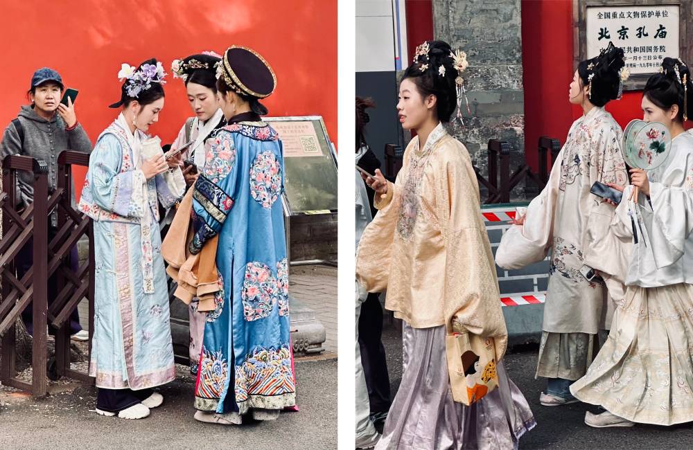 p&eacute;kin, hutong, hanfu, guochao