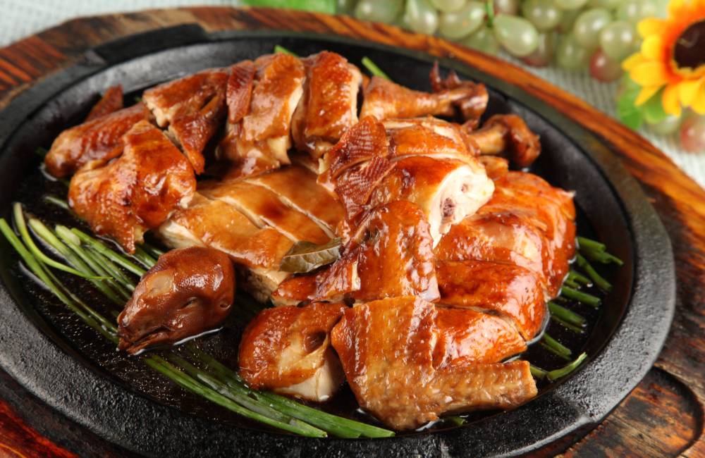 poulet &agrave; la sauce soja