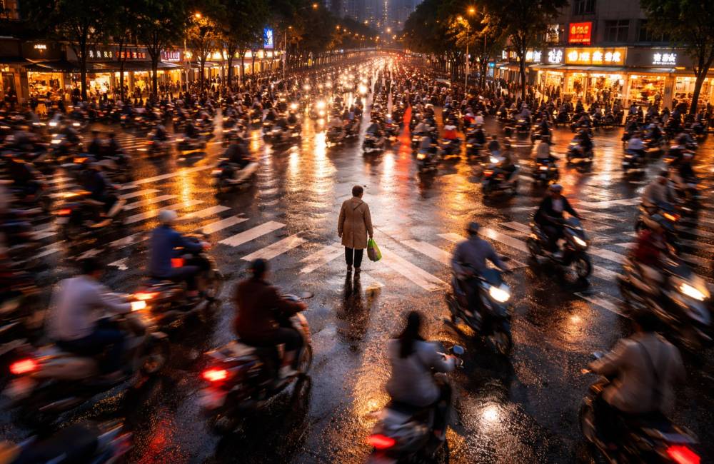 rue anim&eacute;en en chine