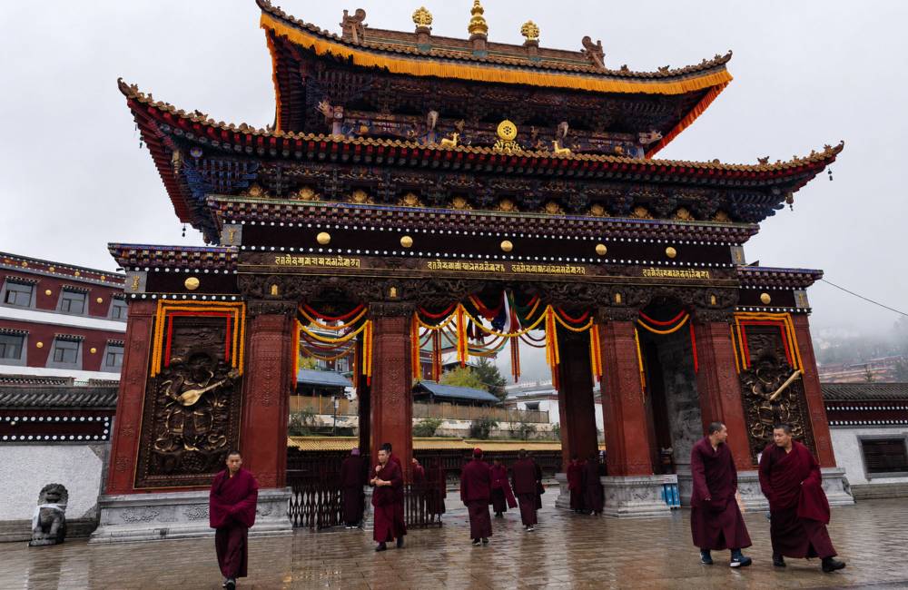 monast&egrave;re de Kumbum
