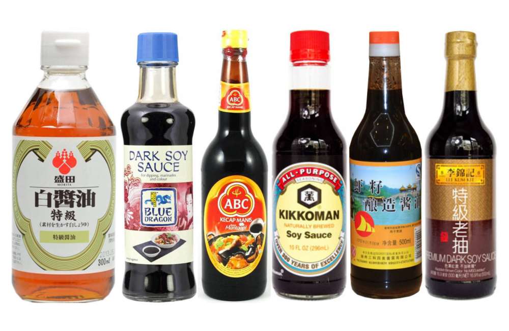 sauces soja, cuisine chinoise