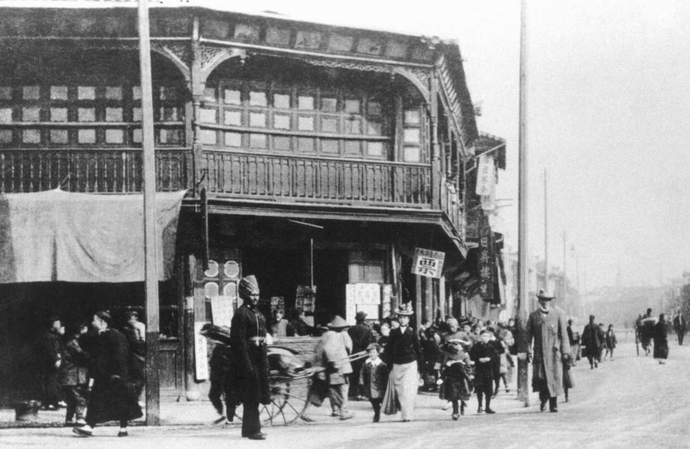 Shanghai en 1900
