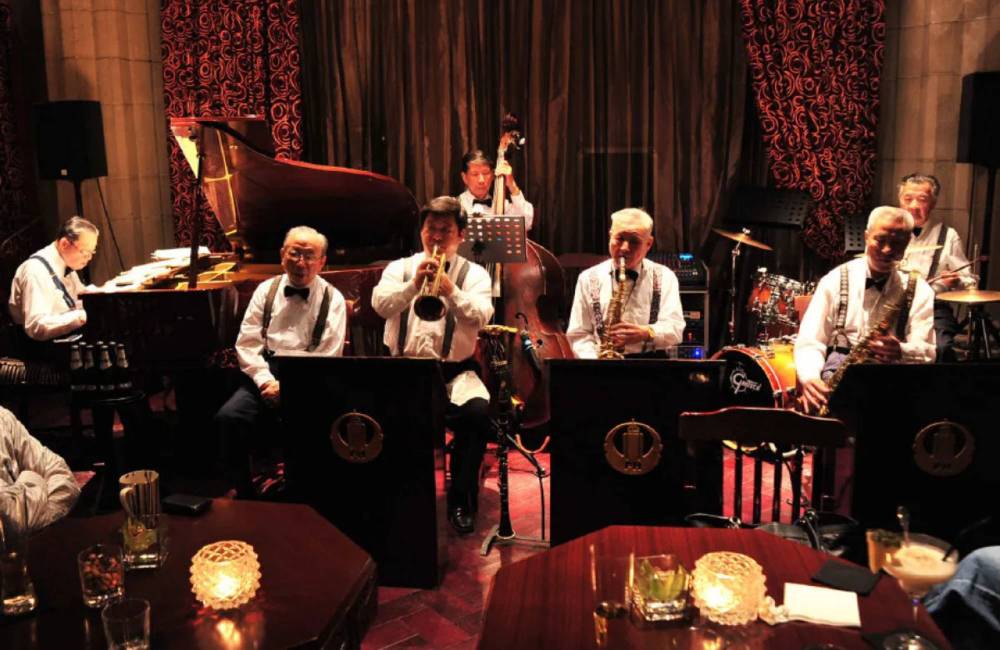 Groupe de jazz chinois &agrave; Shanghai
