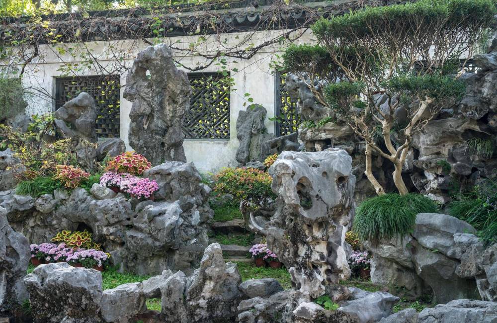 roches du jardin yu