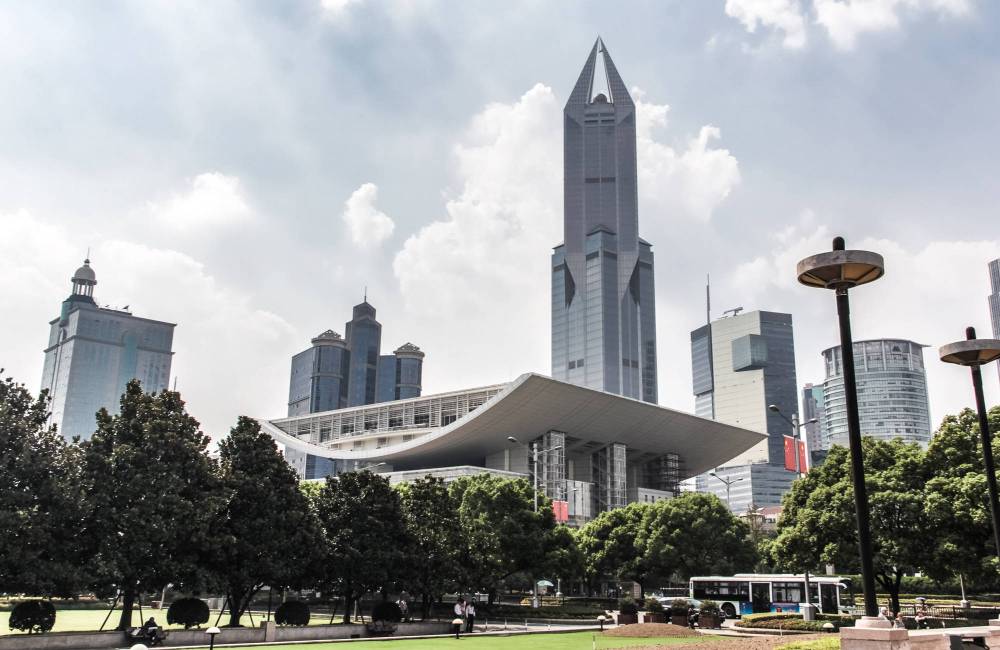People's Square &agrave; Shanghai