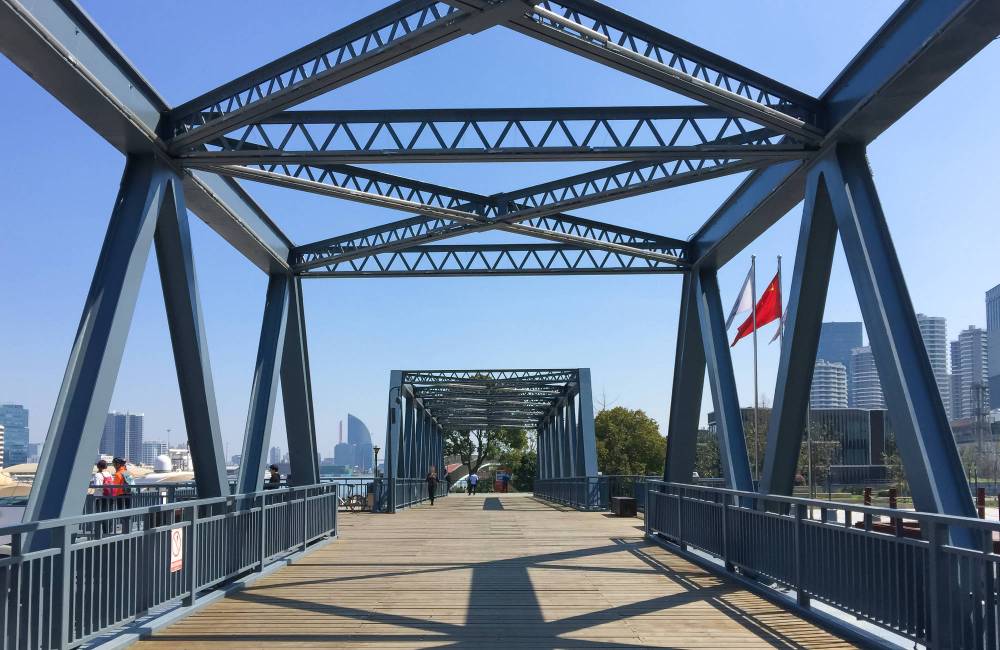 Pont Waibaidu, Shanghai