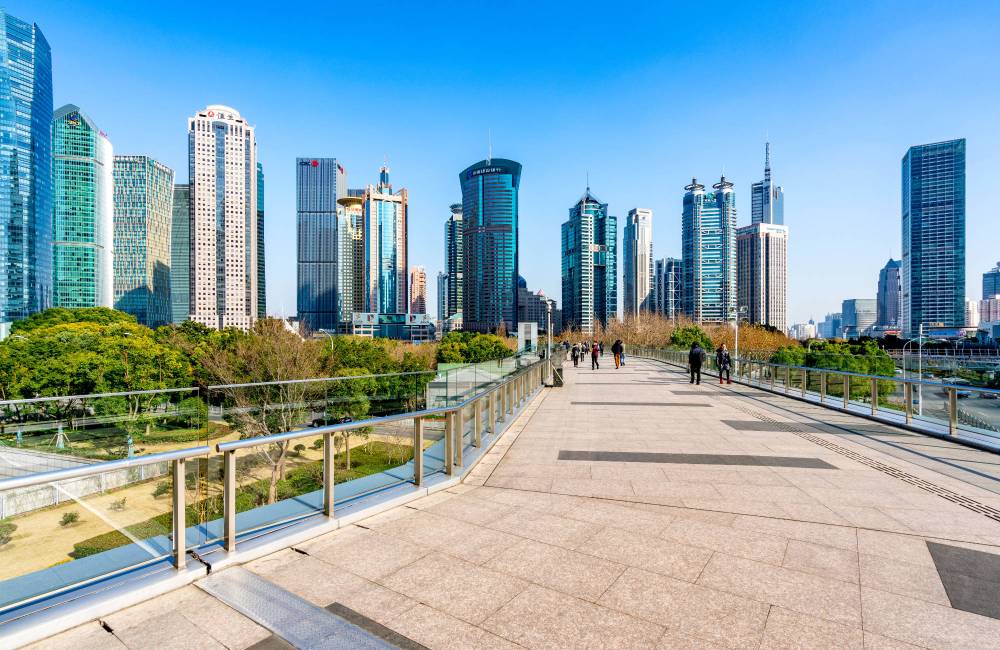 espace vert central de Lujiazui