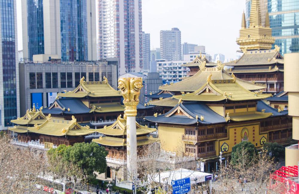 temple de Jing'an, shanghai