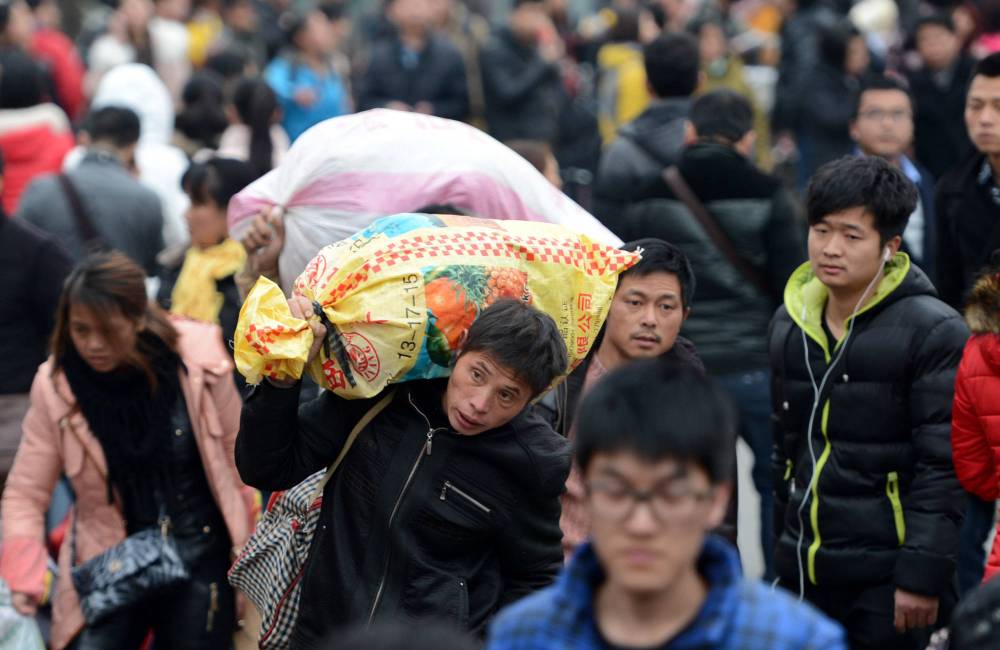 Travailleurs migrants &agrave; Shanghai