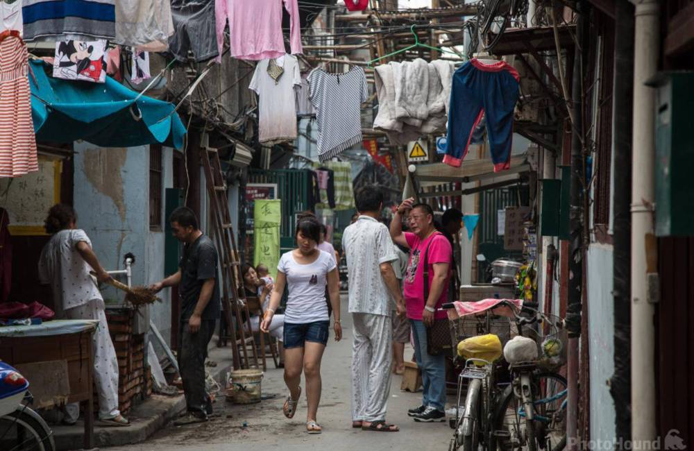ruelles de la vieille ville de Shanghai