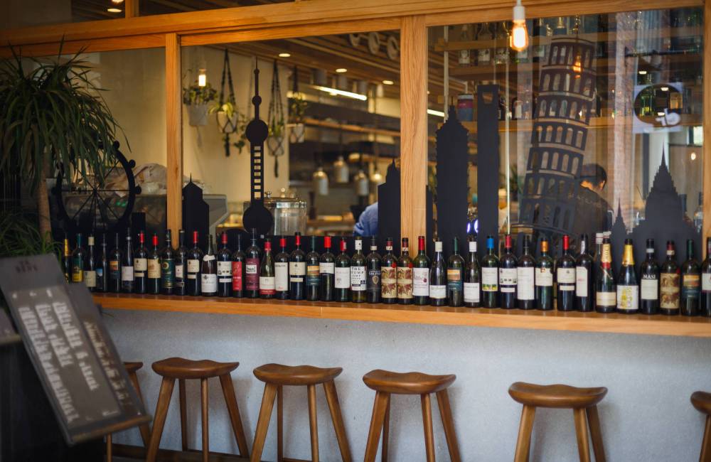bar à vin, Xintiandi, Shanghai